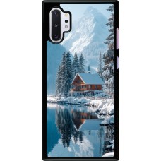 Coque Samsung Galaxy Note 10+ - Winter 25 Winter house forest day