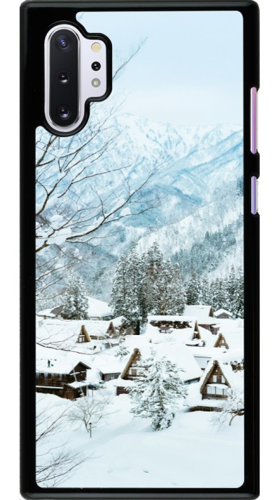 Coque Samsung Galaxy Note 10+ - Winter 25 Winter snowy landscape