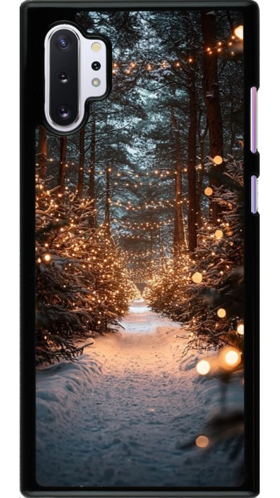 Coque Samsung Galaxy Note 10+ - Winter 25 Winter snowy road