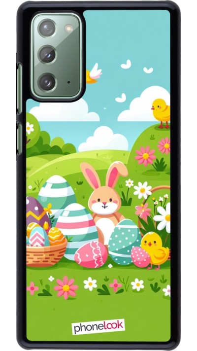 Samsung Galaxy Note 20 Case Hülle - Ostern 2025 Gruen