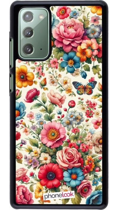 Samsung Galaxy Note 20 Case Hülle - Spring 25 fruehling bluetend