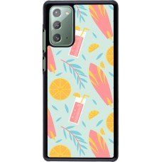 Coque Samsung Galaxy Note 20 - Summer 2025 Pattern citron