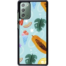Coque Samsung Galaxy Note 20 - Summer 2025 Pattern papaya