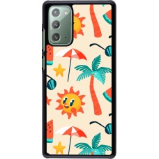 Coque Samsung Galaxy Note 20 - Summer 2025 Pattern soleil