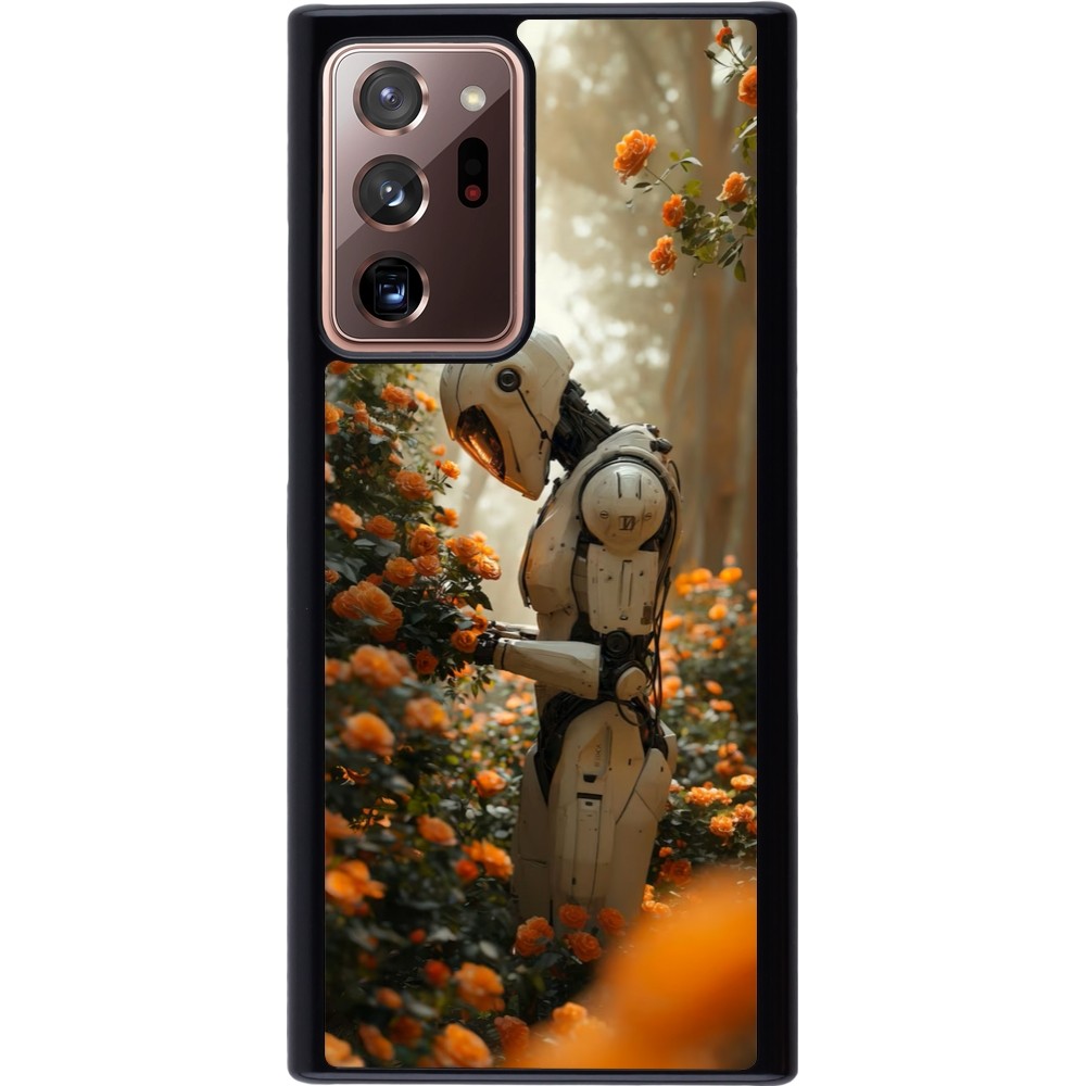 Coque Samsung Galaxy Note 20 Ultra - Astronaut flowers 2025