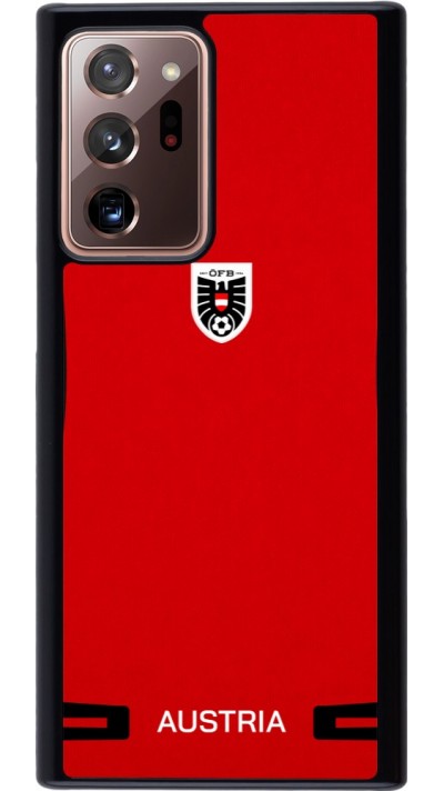 Coque Samsung Galaxy Note 20 Ultra - Maillot de football Autriche 2026 personnalisable