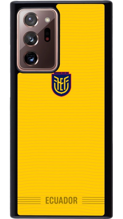 Coque Samsung Galaxy Note 20 Ultra - Maillot de football E?quateur 2026 personnalisable