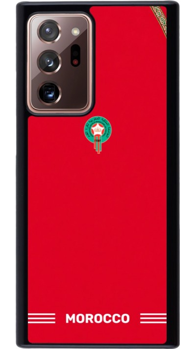Coque Samsung Galaxy Note 20 Ultra - Maillot de football Maroc 2026 personnalisable