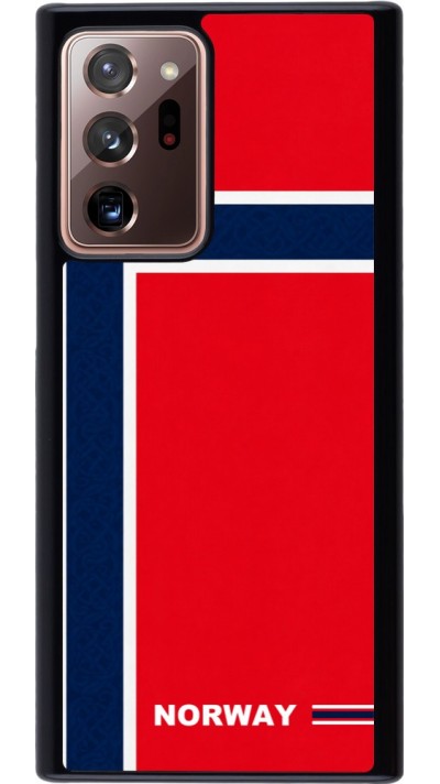 Coque Samsung Galaxy Note 20 Ultra - Maillot de football Norvège 2026 personnalisable