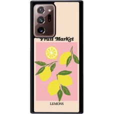 Coque Samsung Galaxy Note 20 Ultra - Fruit market lemons 2026