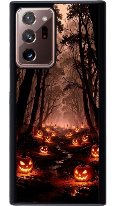 Coque Samsung Galaxy Note 20 Ultra - Halloween 2025 Road of Terrifying Pumpkins