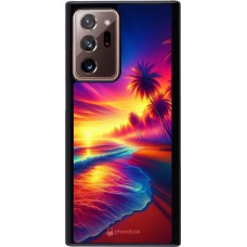 Samsung Galaxy Note 20 Ultra Case Hülle - Strand Sonnenuntergang auffällig