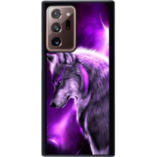 Coque Samsung Galaxy Note 20 Ultra - Purple Sky Wolf