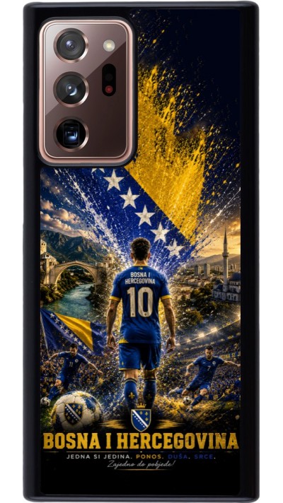 Coque Samsung Galaxy Note 20 Ultra - Football Bosnie-Herzégovine splash 2026