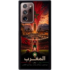 Coque Samsung Galaxy Note 20 Ultra - Football Maroc splash 2026