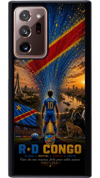 Coque Samsung Galaxy Note 20 Ultra - Football République démocratique du Congo splash 2026