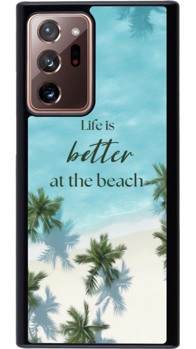 Coque Samsung Galaxy Note 20 Ultra - Summer 2025 Life is better at the beach