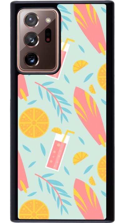 Coque Samsung Galaxy Note 20 Ultra - Summer 2025 Pattern citron