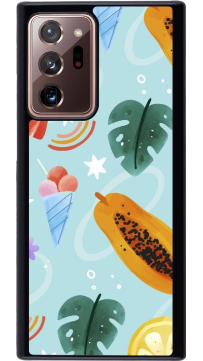 Coque Samsung Galaxy Note 20 Ultra - Summer 2025 Pattern papaya