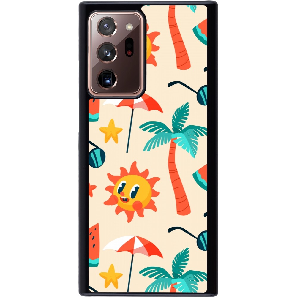 Coque Samsung Galaxy Note 20 Ultra - Summer 2025 Pattern soleil