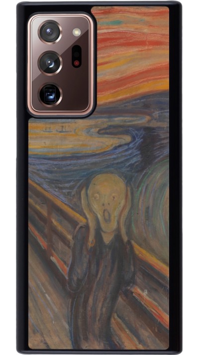 Coque Samsung Galaxy Note 20 Ultra - Tableau art - Le Cri - Edvard Munch