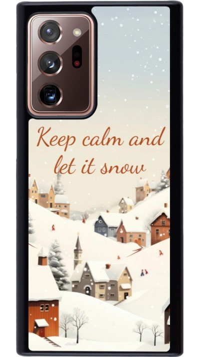 Coque Samsung Galaxy Note 20 Ultra - Winter 25 Winter Keep calm and let it snow