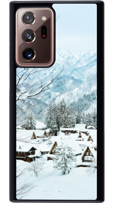 Coque Samsung Galaxy Note 20 Ultra - Winter 25 Winter snowy landscape