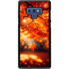 Samsung Galaxy Note9 Case Hülle - Herbst Magisch Orange