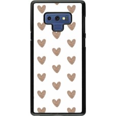 Coque Samsung Galaxy Note9 - Autumn 2024 brown hearts