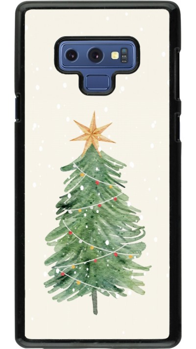 Coque Samsung Galaxy Note9 - Christmas 25 Sketch Tree