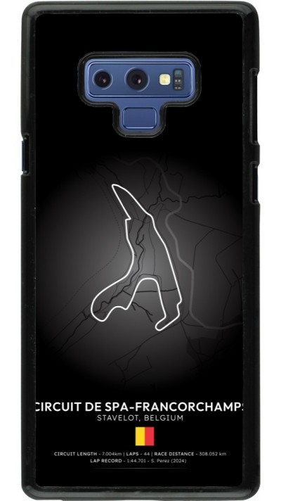 Samsung Galaxy Note9 Case Hülle - F1 Track 2025 Belgium