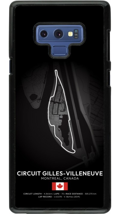 Samsung Galaxy Note9 Case Hülle - F1 Track 2025 Canada