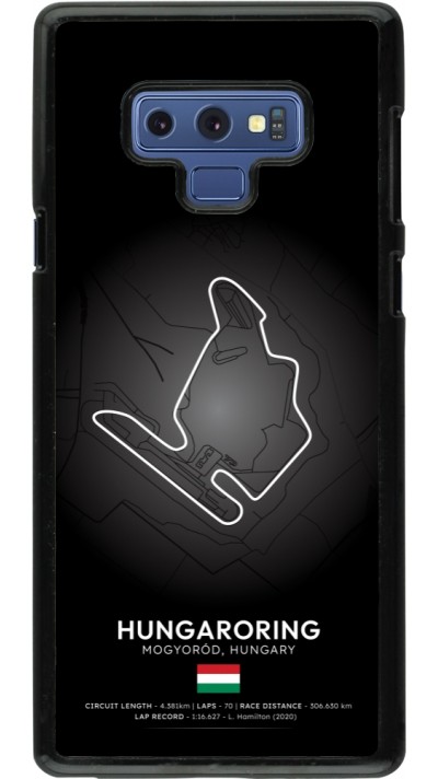 Samsung Galaxy Note9 Case Hülle - F1 Track 2025 Hungary