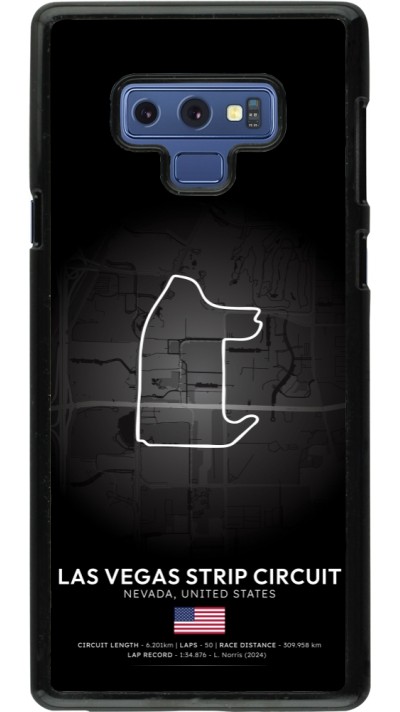 Samsung Galaxy Note9 Case Hülle - F1 Track 2025 Las Vegas