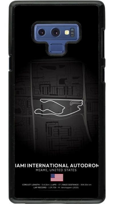Samsung Galaxy Note9 Case Hülle - F1 Track 2025 Miami