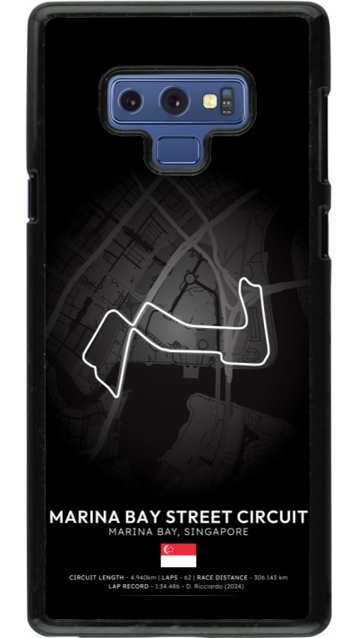 Samsung Galaxy Note9 Case Hülle - F1 Track 2025 Singapore