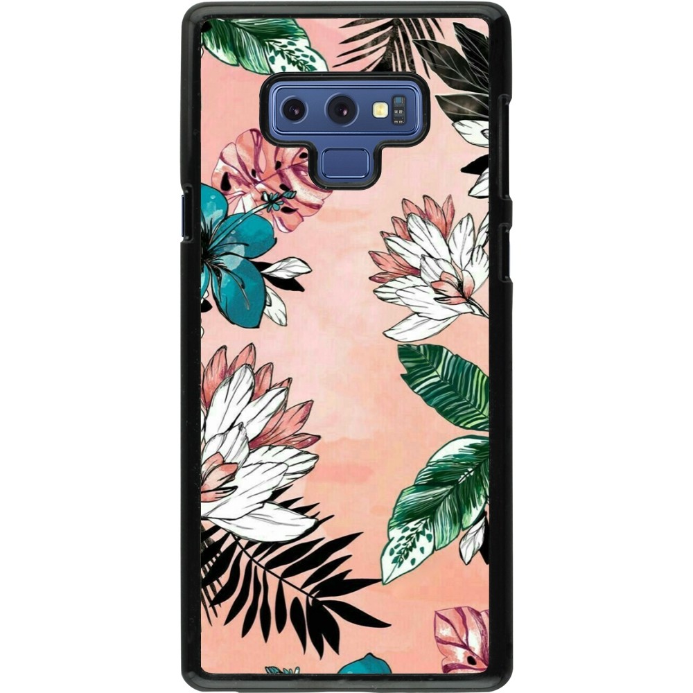 Samsung Galaxy Note9 Case Hülle - Flowers Artprint