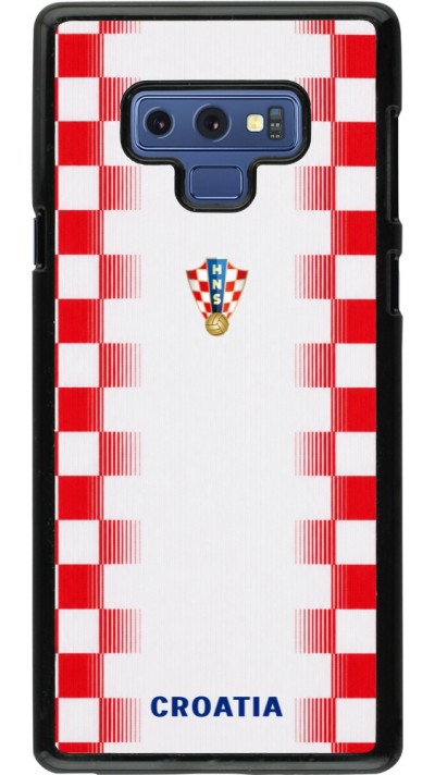Samsung Galaxy Note9 Case Hülle - Kroatien 2026 personalisierbares Fussballtrikot