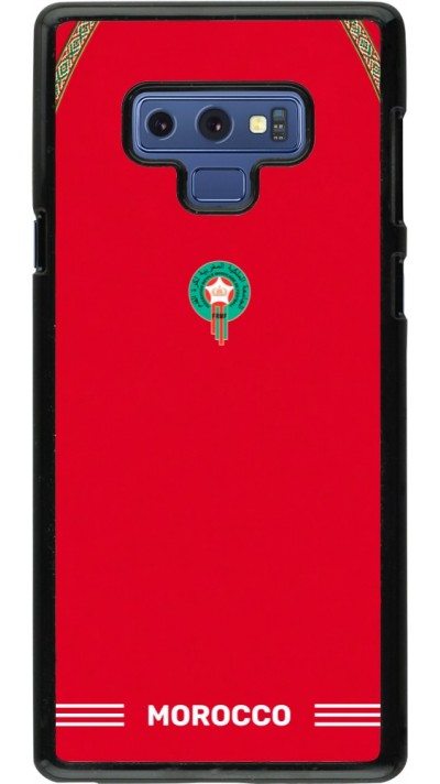 Coque Samsung Galaxy Note9 - Maillot de football Maroc 2026 personnalisable