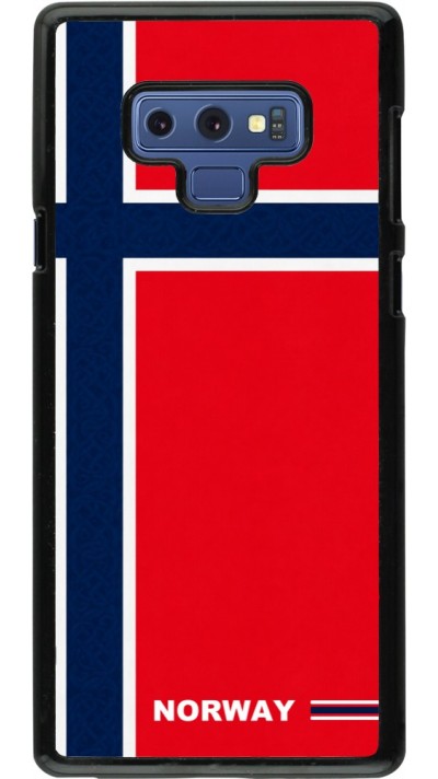 Coque Samsung Galaxy Note9 - Maillot de football Norvège 2026 personnalisable