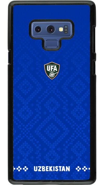 Samsung Galaxy Note9 Case Hülle - Usbekistan 2026 personalisierbares Fussballtrikot