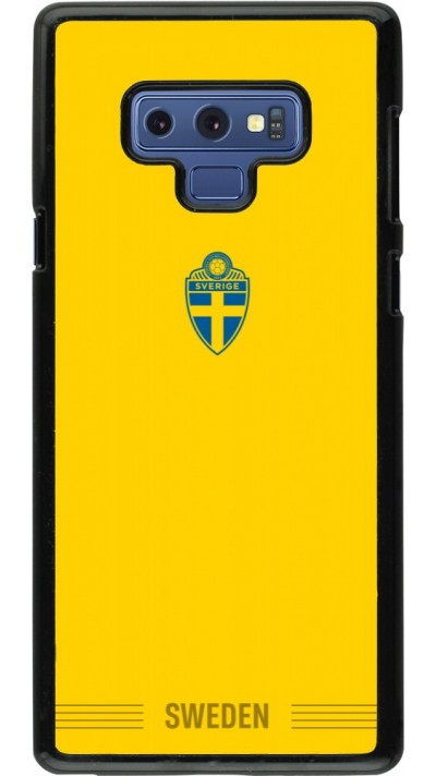 Coque Samsung Galaxy Note9 - Maillot de football Suède 2026 personnalisable