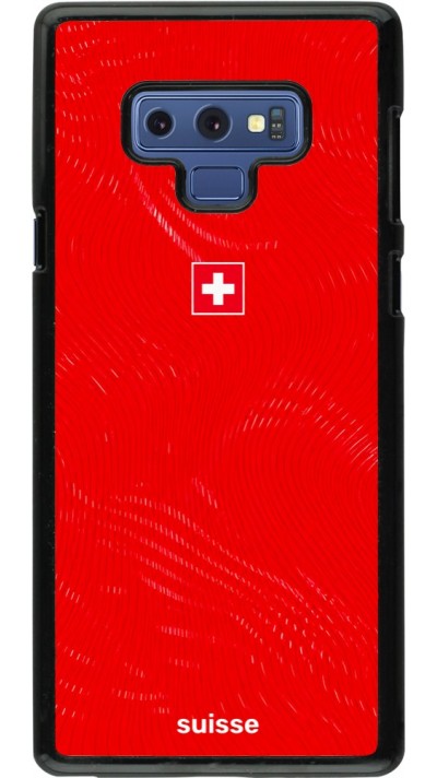 Coque Samsung Galaxy Note9 - Maillot de football Suisse 2026 personnalisable