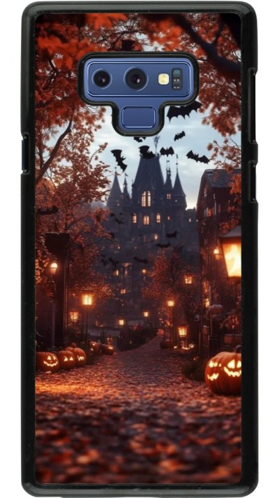 Samsung Galaxy Note9 Case Hülle - Halloween 2025 Haunted house