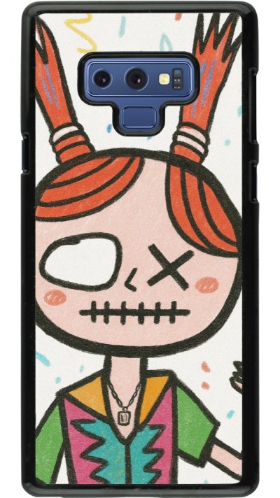 Coque Samsung Galaxy Note9 - Little Girl Sketch