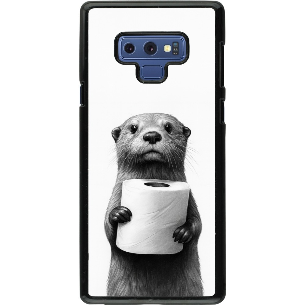 Samsung Galaxy Note9 Case Hülle - Otter Toilettenpapier