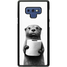 Samsung Galaxy Note9 Case Hülle - Otter Toilettenpapier