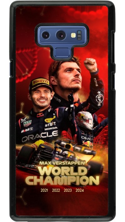 Samsung Galaxy Note9 Case Hülle - Max Verstappen Champion 2023