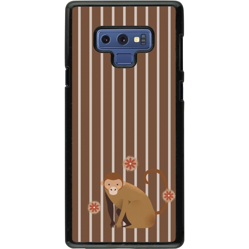 Coque Samsung Galaxy Note9 - Monkey with stripes