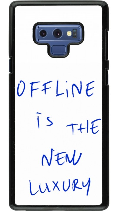 Samsung Galaxy Note9 Case Hülle - Offline is the new luxury